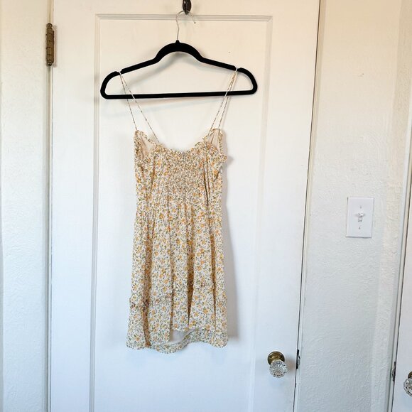 Reformation | Marin Floral Sundress Dress in Lima Yellow‎ Size 2 $218 - Picture 5 of 7
